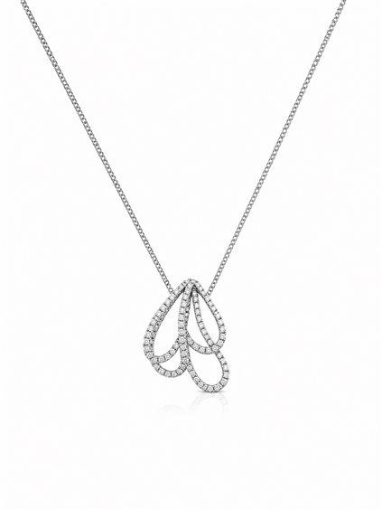 Collar Recarlo Mujer in Oro Diamante 0.64 Ct ZP 184/B - ZP 184/B